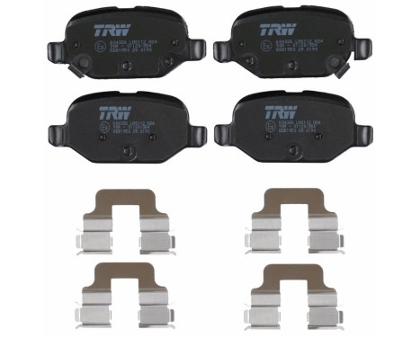 Brake Pad Set, disc brake GDB1950 TRW, Image 3