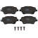 Brake Pad Set, disc brake GDB1959 TRW, Thumbnail 4