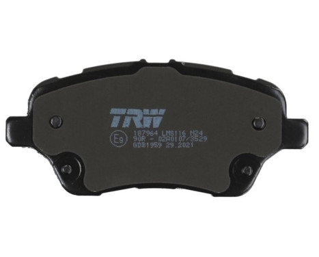 Brake Pad Set, disc brake GDB1959 TRW, Image 7