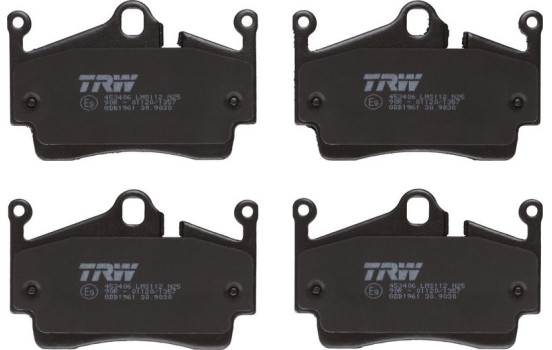 Brake Pad Set, disc brake GDB1961 TRW, Image 2