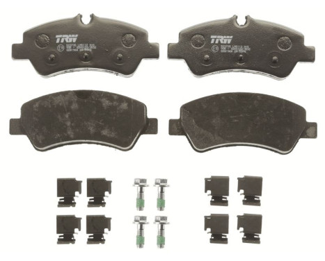 Brake Pad Set, disc brake GDB1968 TRW, Image 3