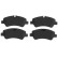 Brake Pad Set, disc brake GDB1968 TRW, Thumbnail 4