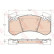 Brake Pad Set, disc brake GDB1976 TRW