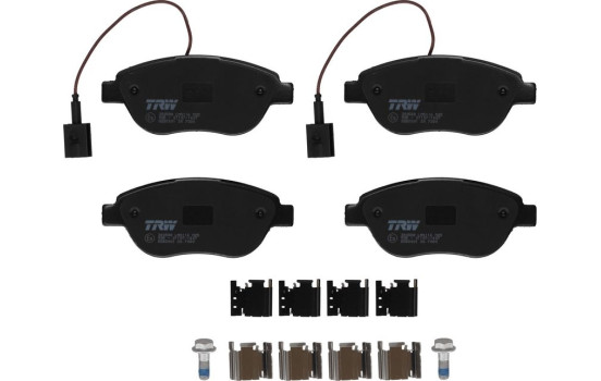 Brake Pad Set, disc brake GDB2001 TRW, Image 2