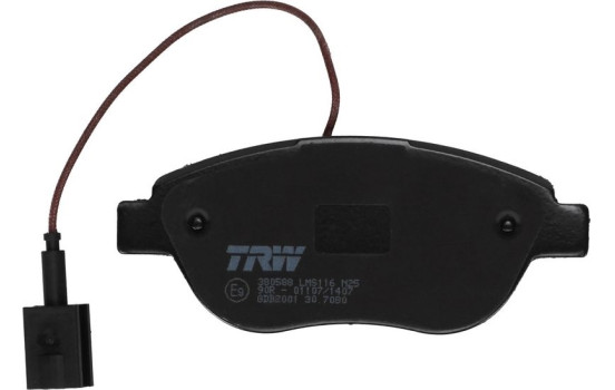 Brake Pad Set, disc brake GDB2001 TRW, Image 4