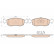 Brake Pad Set, disc brake GDB2015 TRW, Thumbnail 2