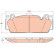 Brake Pad Set, disc brake GDB2020 TRW, Thumbnail 2