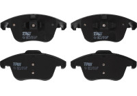 Brake Pad Set, disc brake GDB2025 TRW