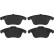 Brake Pad Set, disc brake GDB2025 TRW, Thumbnail 2