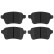 Brake Pad Set, disc brake GDB2032 TRW, Thumbnail 3