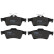 Brake Pad Set, disc brake GDB2033 TRW, Thumbnail 3