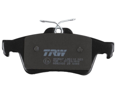 Brake Pad Set, disc brake GDB2033 TRW, Image 5