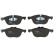 Brake Pad Set, disc brake GDB2043 TRW, Thumbnail 4