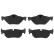 Brake Pad Set, disc brake GDB2050 TRW, Thumbnail 4