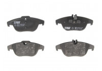 Brake Pad Set, disc brake GDB2051 TRW