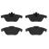 Brake Pad Set, disc brake GDB2051 TRW, Thumbnail 5