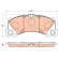 Brake Pad Set, disc brake GDB2052 TRW, Thumbnail 2