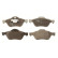 Brake Pad Set, disc brake GDB2053 TRW, Thumbnail 2