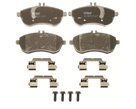 Brake Pad Set, disc brake GDB2056 TRW, Image 2