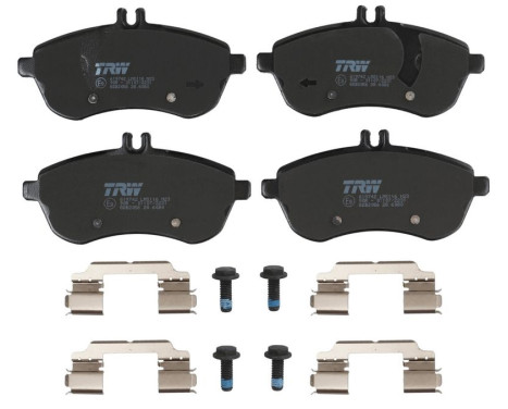 Brake Pad Set, disc brake GDB2056 TRW, Image 3