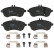 Brake Pad Set, disc brake GDB2056 TRW, Thumbnail 3