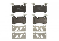 Brake Pad Set, disc brake GDB2061 TRW