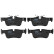 Brake Pad Set, disc brake GDB2063 TRW, Thumbnail 4
