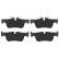 Brake Pad Set, disc brake GDB2063 TRW, Thumbnail 5