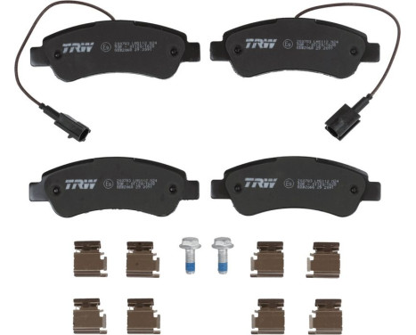 Brake Pad Set, disc brake GDB2068 TRW, Image 4