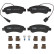 Brake Pad Set, disc brake GDB2068 TRW, Thumbnail 4