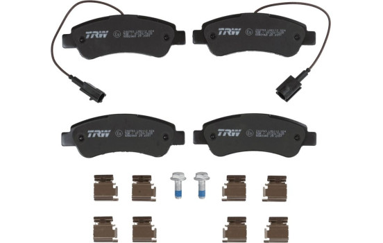 Brake Pad Set, disc brake GDB2068 TRW, Image 3