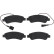 Brake Pad Set, disc brake GDB2068 TRW, Thumbnail 5