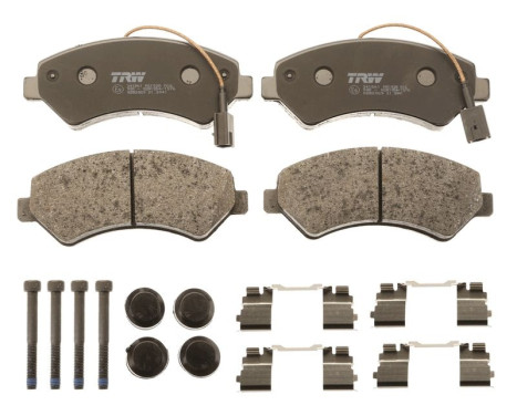 Brake Pad Set, disc brake GDB2069 TRW, Image 3