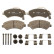 Brake Pad Set, disc brake GDB2069 TRW, Thumbnail 3