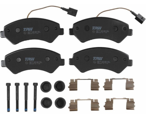 Brake Pad Set, disc brake GDB2069 TRW, Image 4