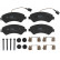 Brake Pad Set, disc brake GDB2069 TRW, Thumbnail 4