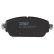 Brake Pad Set, disc brake GDB2070 TRW, Thumbnail 6