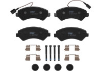 Brake Pad Set, disc brake GDB2072 TRW
