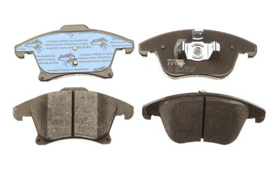 Brake Pad Set, disc brake GDB2075 TRW, Image 2