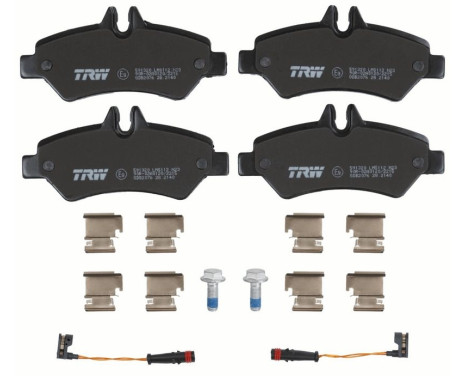 Brake Pad Set, disc brake GDB2076 TRW, Image 4