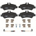 Brake Pad Set, disc brake GDB2076 TRW, Thumbnail 4