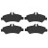 Brake Pad Set, disc brake GDB2076 TRW, Thumbnail 5