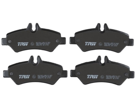 Brake Pad Set, disc brake GDB2076 TRW, Image 6
