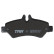 Brake Pad Set, disc brake GDB2076 TRW, Thumbnail 7