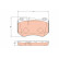 Brake Pad Set, disc brake GDB2078 TRW