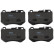 Brake Pad Set, disc brake GDB2078 TRW, Thumbnail 2