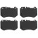 Brake Pad Set, disc brake GDB2078 TRW, Thumbnail 3