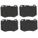 Brake Pad Set, disc brake GDB2081 TRW, Thumbnail 4