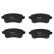 Brake Pad Set, disc brake GDB2082 TRW, Thumbnail 3