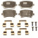 Brake Pad Set, disc brake GDB2083 TRW, Thumbnail 3